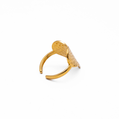 ANILLO ZO14323R DORADO Acero Inoxidable A39