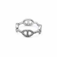 ANILLO ZO15018R PLATEADO Acero Inoxidable A12