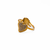 ANILLO ZO14954R DORADO Acero Inxidable A31