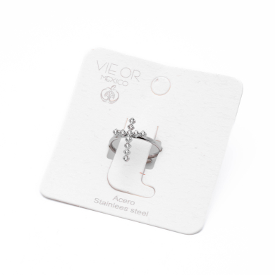 ANILLO ZO10825R150 PLATEADO Acero Inoxidable A12