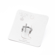 ANILLO ZO10825R150 PLATEADO Acero Inoxidable A12