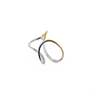 ANILLO ZO11123R150 Bicolor Acero Inoxidable -2A35 2A35