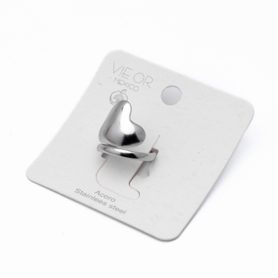 ANILLO ZO14290R PLATEADO Acero Inoxidable A59