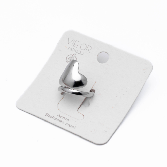 ANILLO ZO14290R PLATEADO Acero Inoxidable A59