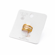 ANILLO ZO14305R Dorado Acero Inoxidable A36 A36