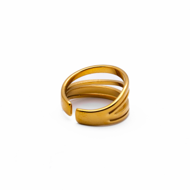 ANILLO ZO14305R Dorado Acero Inoxidable A36 A36