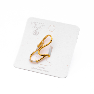 ANILLO ZO15268R DORADO Acero Inoxidable A11