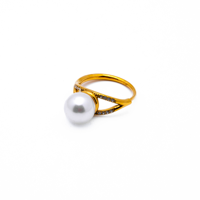 ANILLO ZO15627R DORADO Acero Inoxidable 2A41