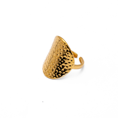 ANILLO ZO14322R DORADO Acero Inoxidable A39