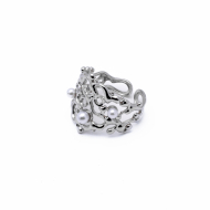 ANILLO ZO14106R PLATEADO Acero Inoxidable 2A41