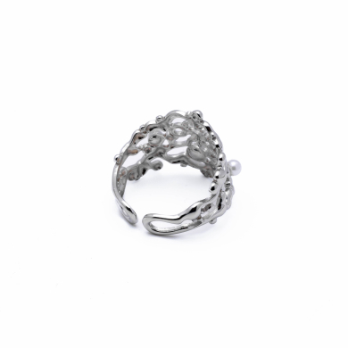 ANILLO ZO14106R PLATEADO Acero Inoxidable 2A41