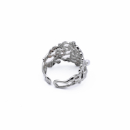 ANILLO ZO14106R PLATEADO Acero Inoxidable 2A41