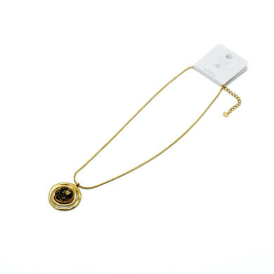 COLLAR Y00534 NEGRO Acero Inoxidable E57