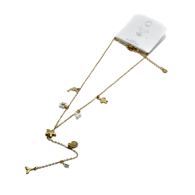 COLLAR Y00523 DORADO Acero Inoxidable E35