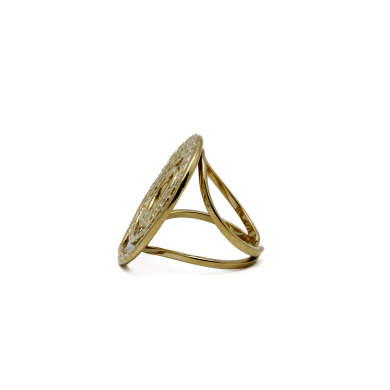 ANILLO ZO13077R Dorado Acero Inoxidable -2A47