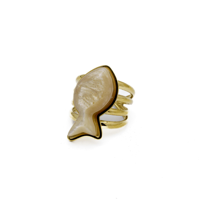 ANILLO Y00446 CAMEL Acero Inoxidable 2A110