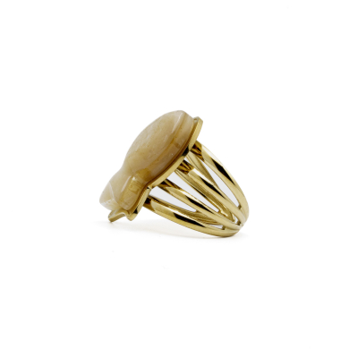 ANILLO Y00446 CAMEL Acero Inoxidable 2A110