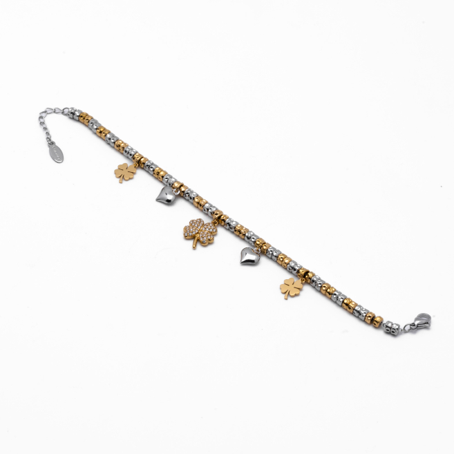 PULSERA ZO13523B BICOLOR Acero Inoxidable 2C41