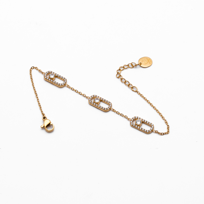 PULSERA ZO14525B DORADO Acero Inxidable 2B37