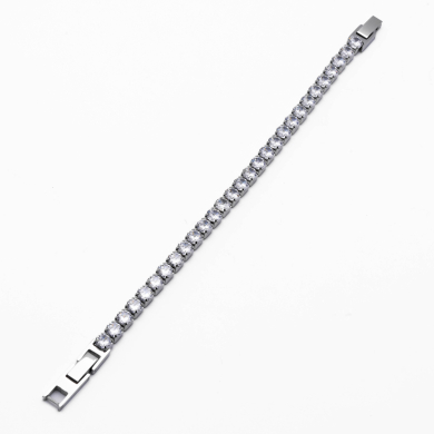 PULSERA ZO13664B/5MM PLATEADO Acero Inoxidable 2B22