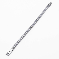 PULSERA ZO13664B/5MM PLATEADO Acero Inoxidable 2B22