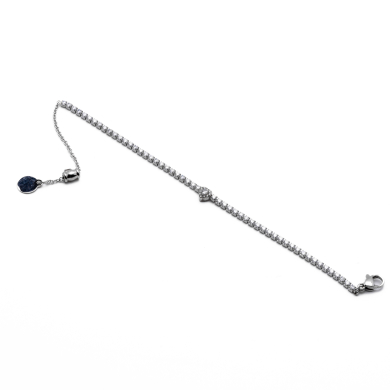 PULSERA ZO12843B PLATEADO Acero Inoxidable 2B11