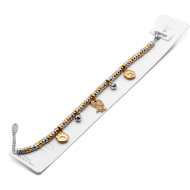 PULSERA ZO13522B BICOLOR Acero Inoxidable 2C41