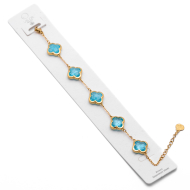 PULSERA ZO13946B PLATEADO BLANCO Acero Inxidable 2B59 2B510