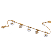 PULSERA ZO13878B DORADO Acero Inoxidable 2B44