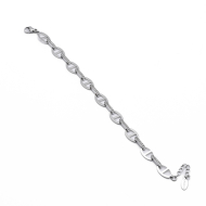 PULSERA ZO13394B PLATEADO Acero Inoxidable 2B23