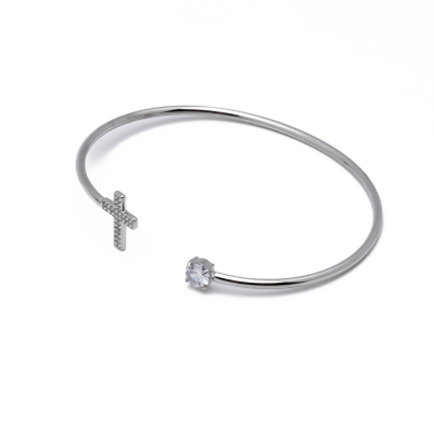 BRAZALETE ZO14425B PLATEADO Acero Inxidable 2C21