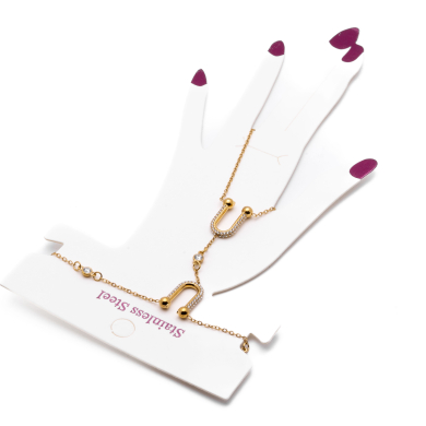 PULSERA ZO14069B DORADO Acero Inxidable 2B31