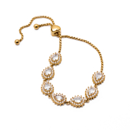 PULSERA ZO13569B DORADO Acero Inoxidable 2B22