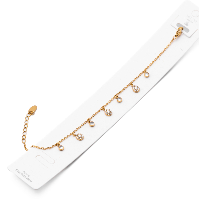 PULSERA ZO14914B DORADO Acero Inxidable 2B18