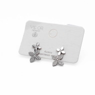 ARETES ZO14837E PLATEADO Acero Inoxidable G33
