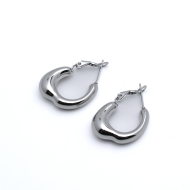 ARETES ZO12919E PLATEADO Acero Inxidable F26