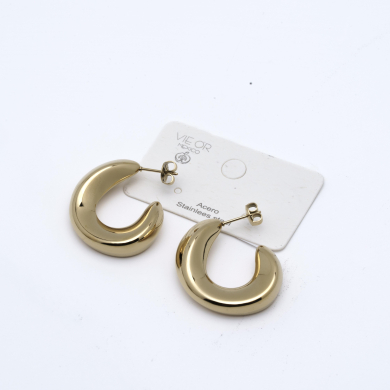 ARETES ZO14480E/27*31MM DORADO Acero Inxidable F27