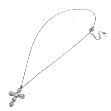 COLLAR ZO13836N PLATEADO Acero Inxidable E41