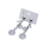 ARETES ZO12890E PLATEADO Acero Inxidable G46