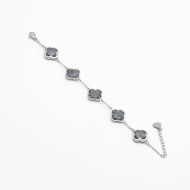 PULSERA ZO13946B PLATEADO GRIS Acero Inxidable 2B510