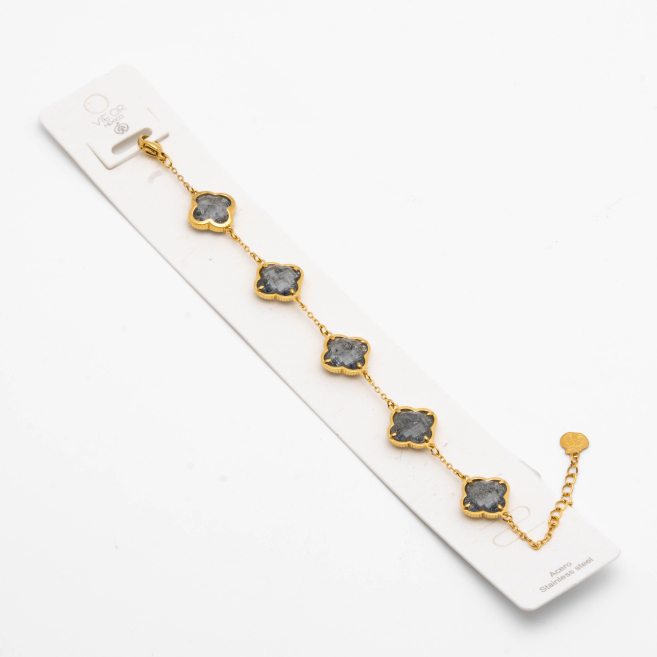 PULSERA ZO13946B DORADO GRIS Acero Inxidable 2B510