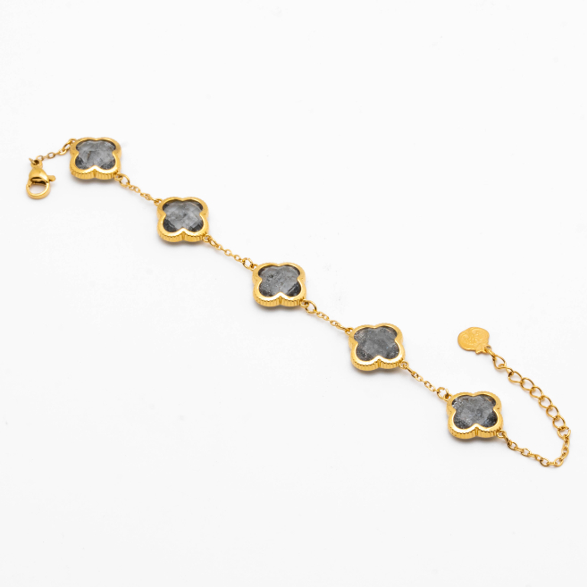 PULSERA ZO13946B DORADO GRIS Acero Inxidable 2B510