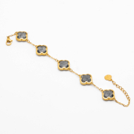 PULSERA ZO13946B DORADO GRIS Acero Inxidable 2B510