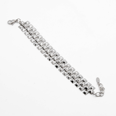 PULSERA ZO13420B PLATEADO Acero Inxidable 2B52