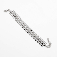 PULSERA ZO13420B PLATEADO Acero Inxidable 2B52