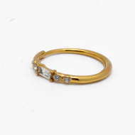 ANILLO ZO13683R DORADO Acero Inxidable A21