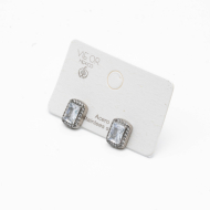 ARETES ZO14852E PLATEADO Acero Inxidable F41