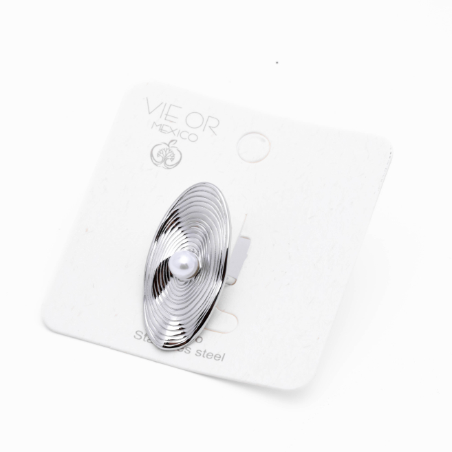 ANILLO ZO11218R150 Plateado Acero Inoxidable 2A41