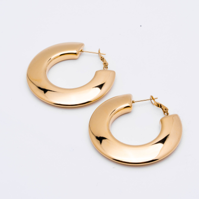 ARETES ZO13263E DORADO Acero Inxidable F48