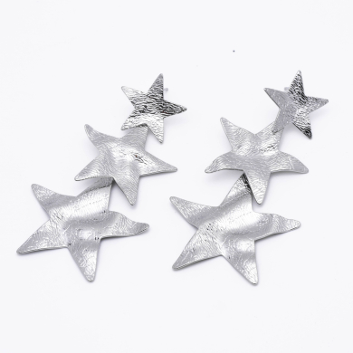 ARETES ZO14395E390 PLATEADO Acero Inxidable F43